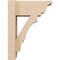 Ekena Millwork 6-in W x 12-in D x 16-in H Balboa Trad Rough Cedar Woodgrain TimberThane Outlooker, Primed Tan OUTUR060X12X16BOA04RCPR - alternate 6